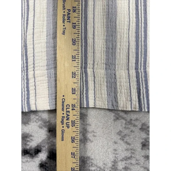 Faherty Organic Cotton Top Womens Small Gauze Striped Sleeveless Comfort‎ Casual - Picture 3 of 10